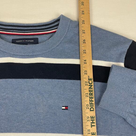 Tommy Hilfiger Men's Striped Crew Neck Knit Sweater, Size XL - Picture 5 of 7